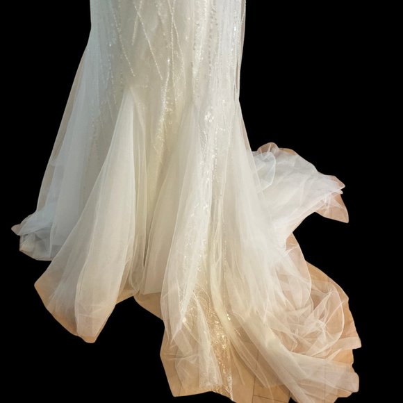 Soft by Rosa Clara beaded wedding gown or grad dress - Picture 6 of 10